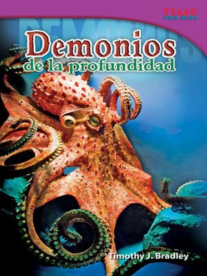 cover image of Demonios de la profundidad (Demons of the Deep)